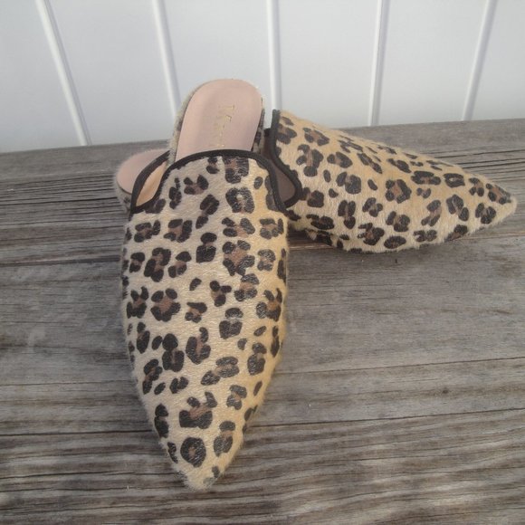 Mavirs Animal Print Mules Size 9 - Picture 1 of 7